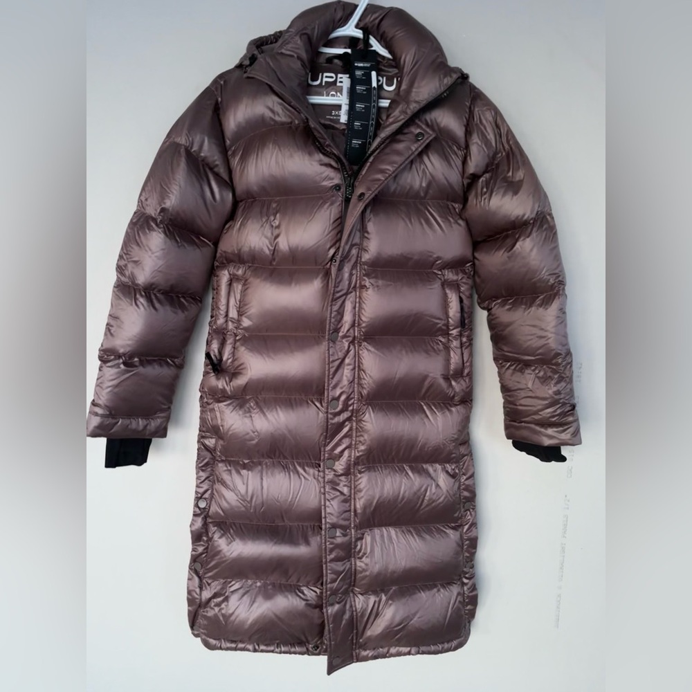 NWT The Superpuff Long Stone Taupe 3XS